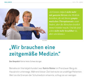 Praxis Dr. Kathrin Nieter - berglink Interview